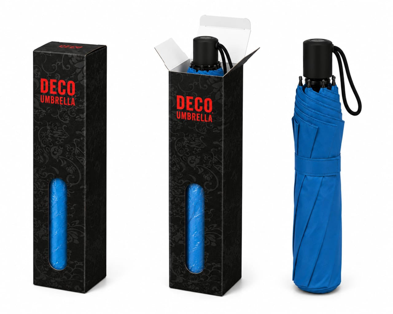 Deco Bottle Umbrella – Compact Stylish Umbrella with Bottle Case