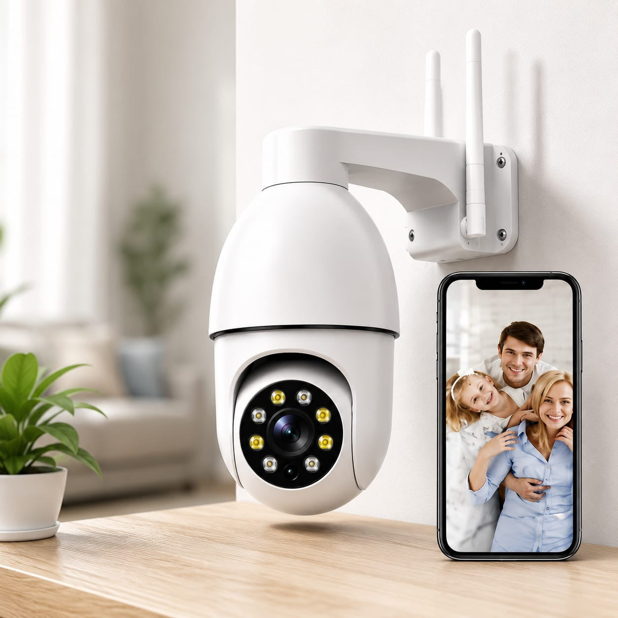 Smart Bulb Camera – Wireless Security Camera with Mobile Viewing