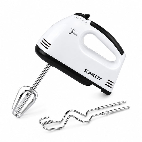 Scarlett 7 Speed Hand Mixer – Electric Beater for Kitchen